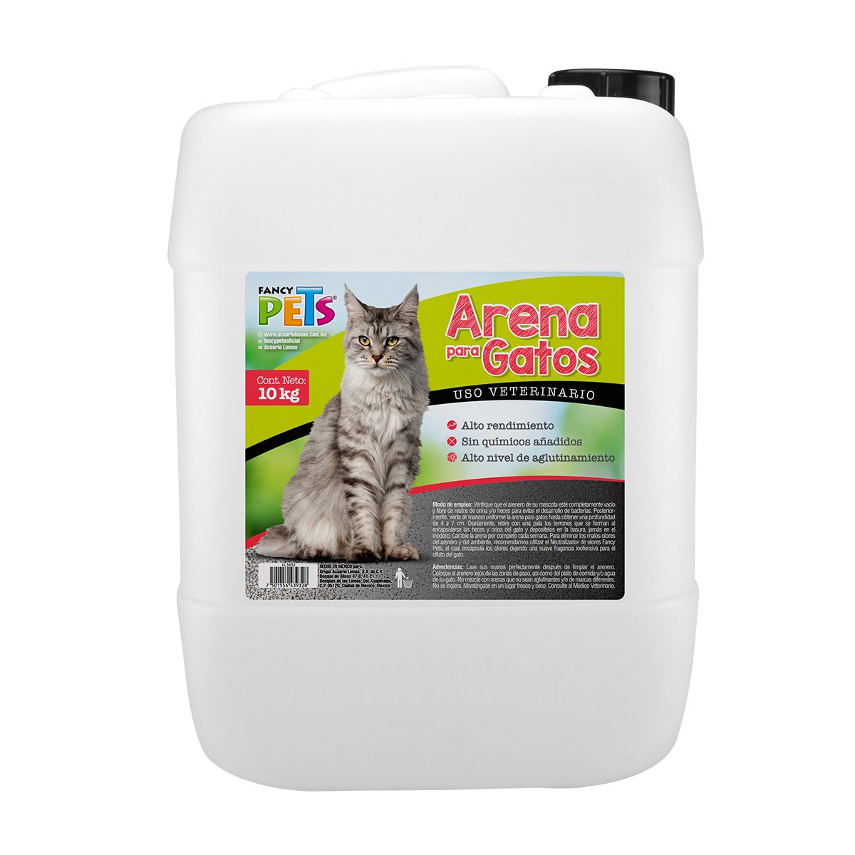 Arena para Gato con 10Kg Acuario Lomas