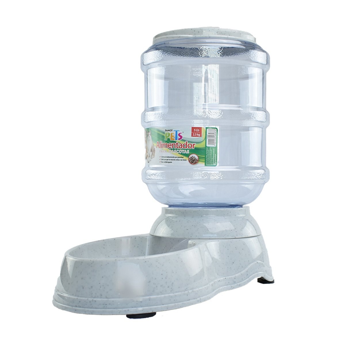 Alimentador Chico para Perro con Capacidad de 2.3Kg (5Lb) Acuario Lomas
