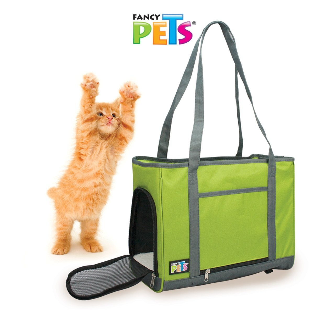 Bolsa Verde de Tela Transportadora para Perro Acuario Lomas