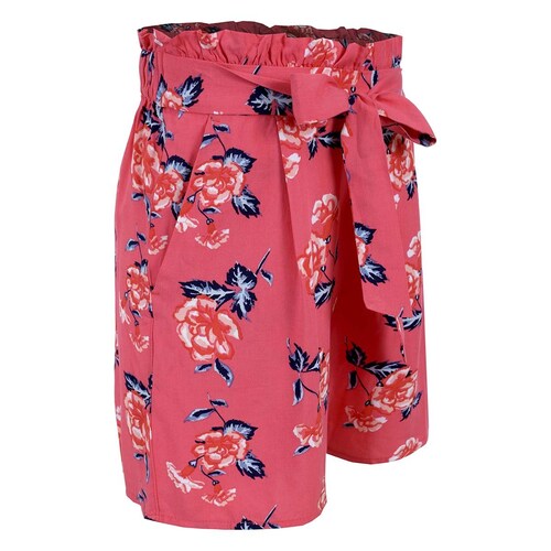 Short Estampado de Flores Fukka para Niña