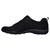 Tenis Textil con Agujeta Negro Skechers