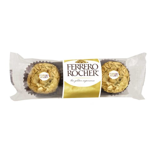 Estuche de 3 Chocolates Ferrero Rocher