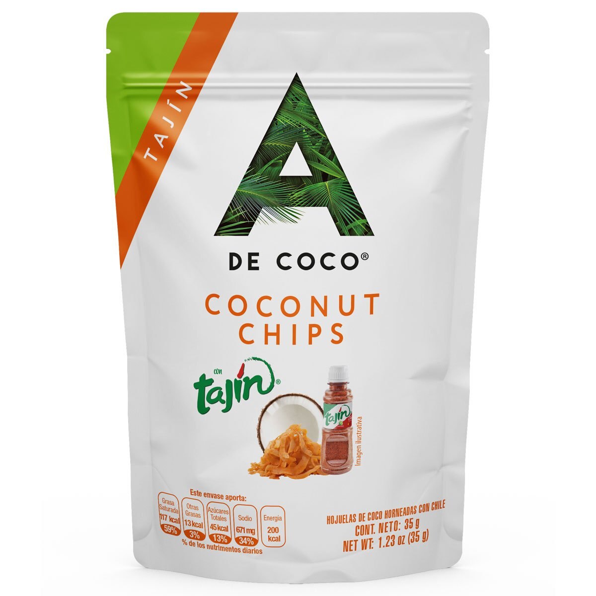 Coco chips tajin 36 g a de coco - Sears