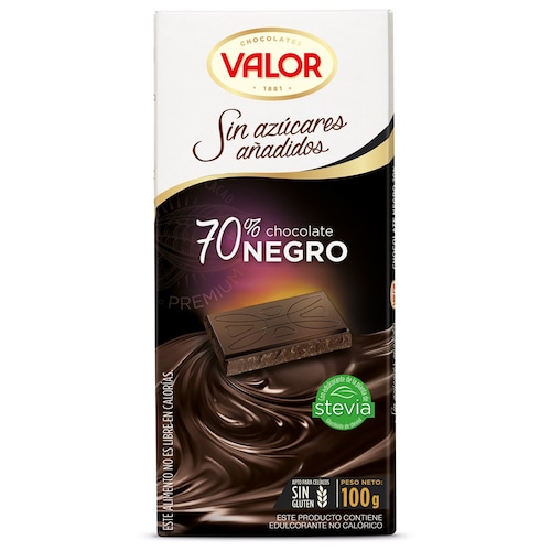 Chocolate Ne Go 70% Sin Azucar A&ntilde;adida 100 G