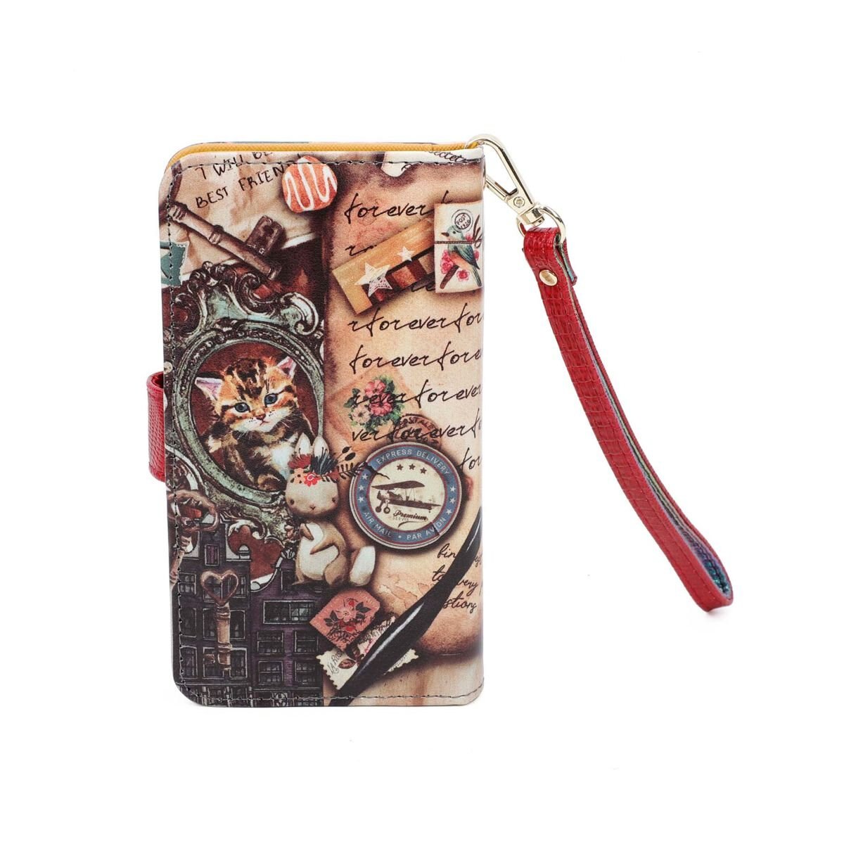 Porta Celular Universal Emily Travels Europe Nicole Lee