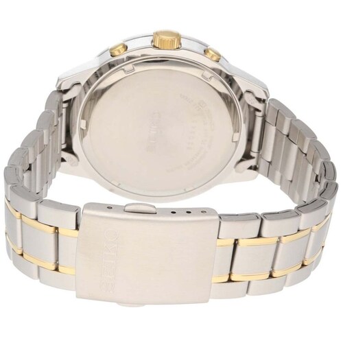 Reloj Seiko de Acero Inoxidable Blanca para Caballero