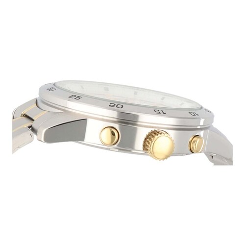Reloj Seiko de Acero Inoxidable Blanca para Caballero