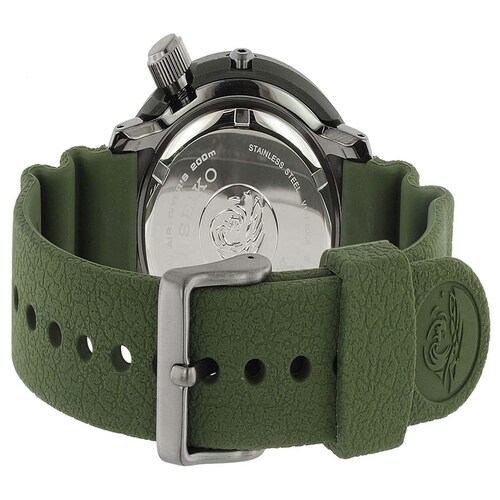 Reloj Seiko de Silicón Verde para Caballero