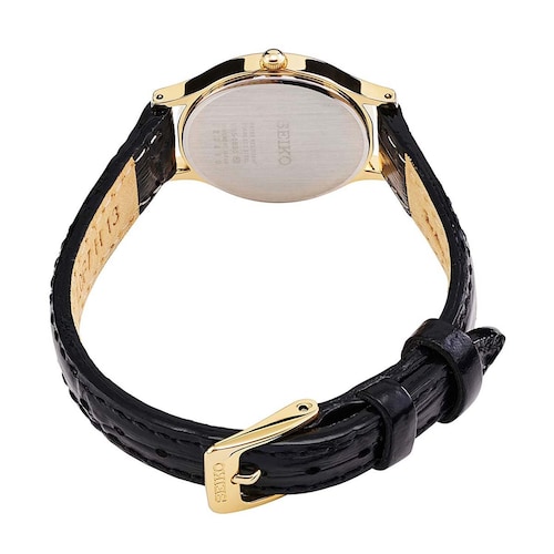 Reloj Seiko de Piel Blanca para Dama