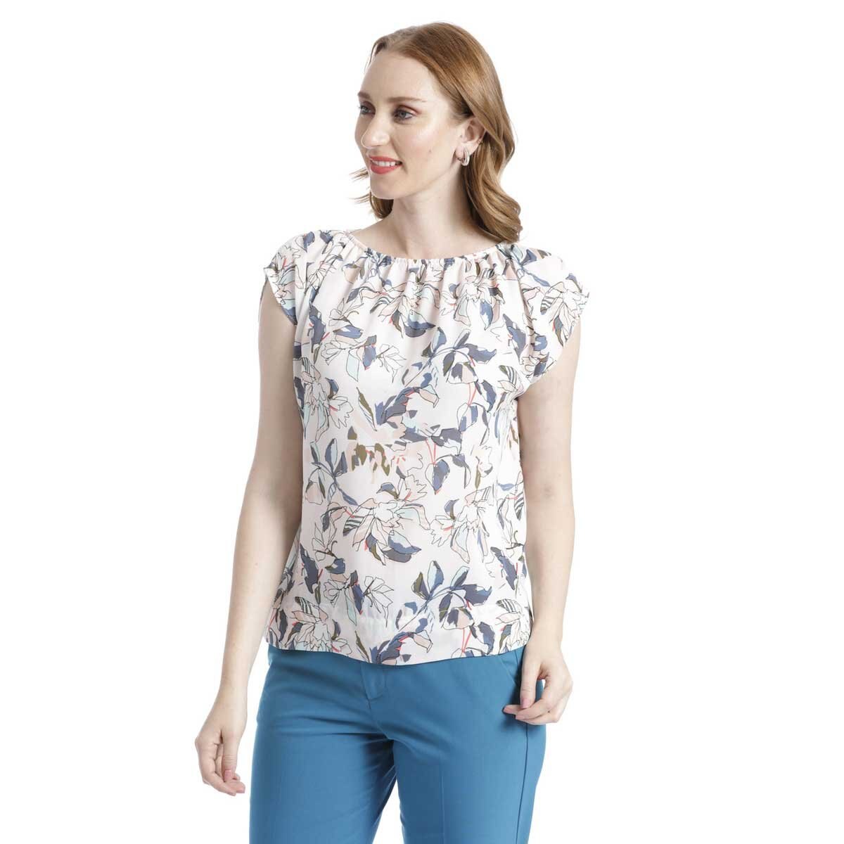 Blusa Cap Sleeve Shell Dockers para Dama