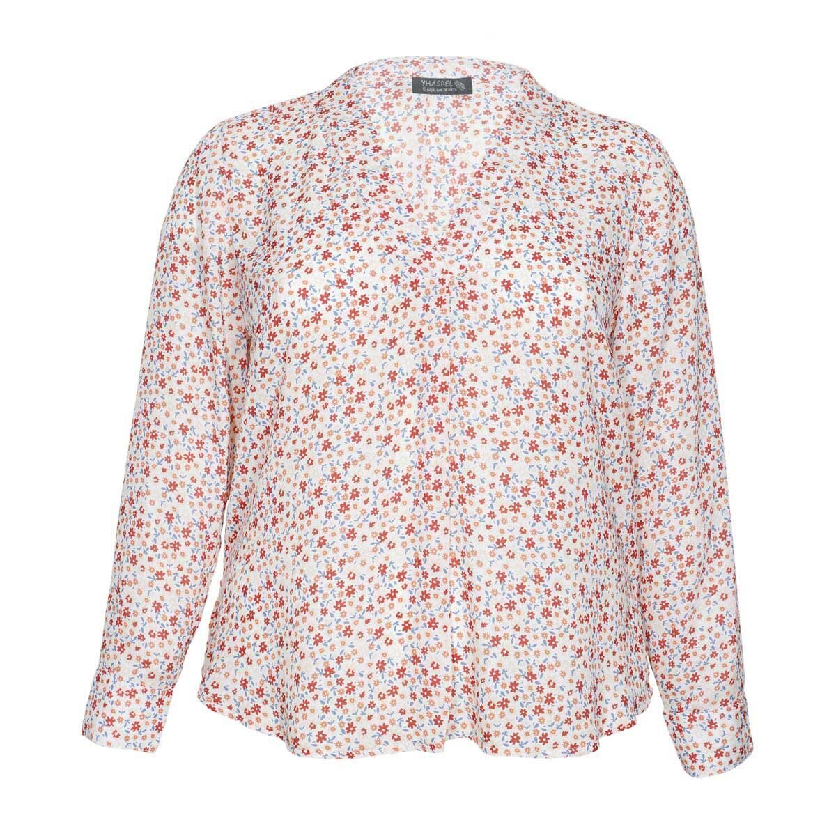 Blusa para Dama Manga 3/4 Estampado Yhasbel