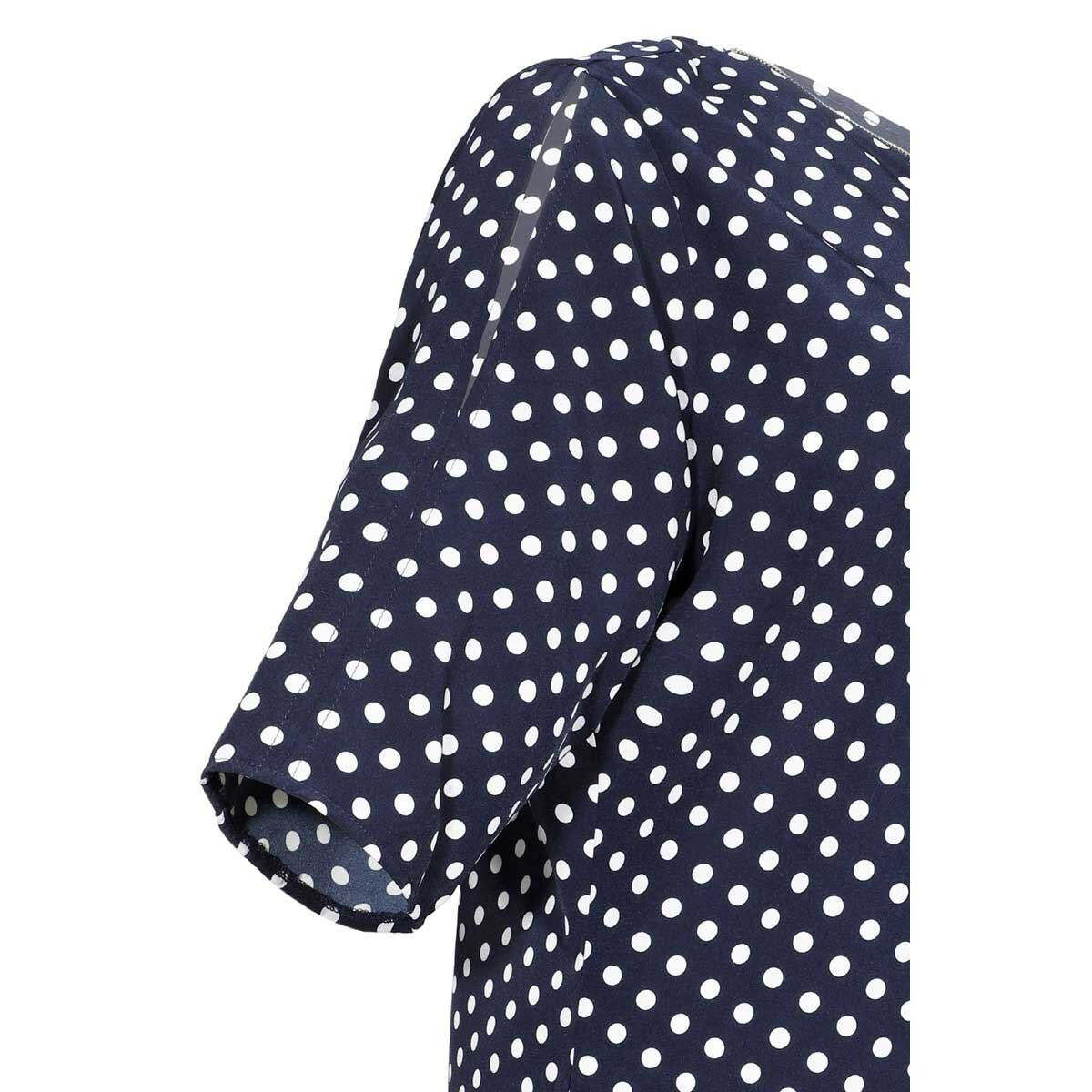 Blusa para Dama Manga 3/4 Detalle Cierre Yhasbel