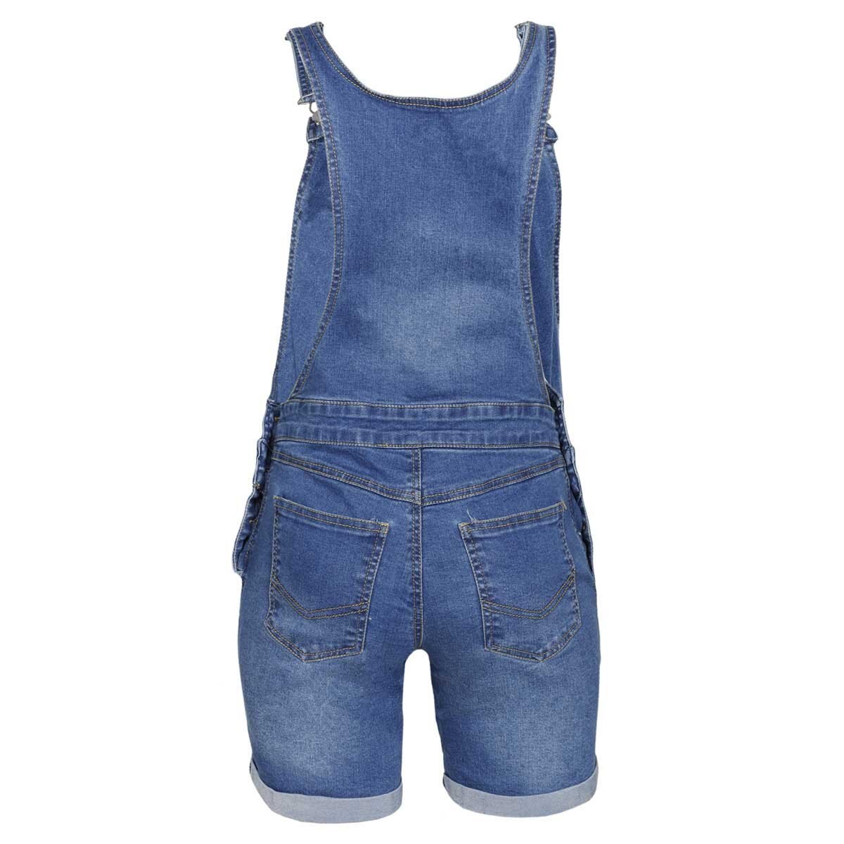 Overol Short Parche de Flores Mama Mia para Dama