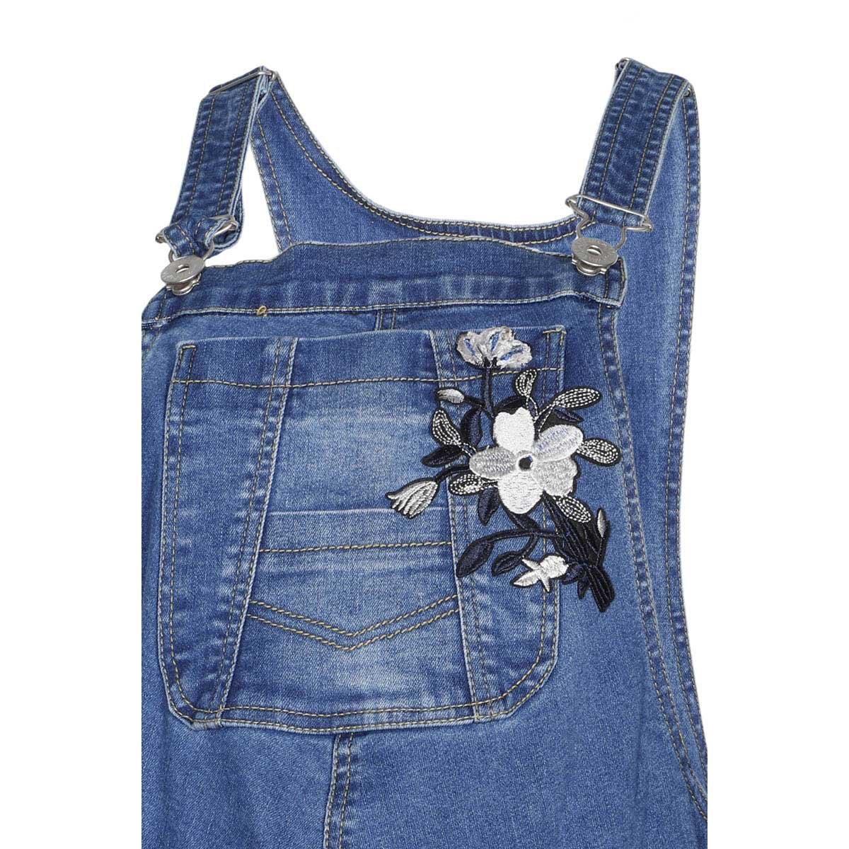 Overol Short Parche de Flores Mama Mia para Dama