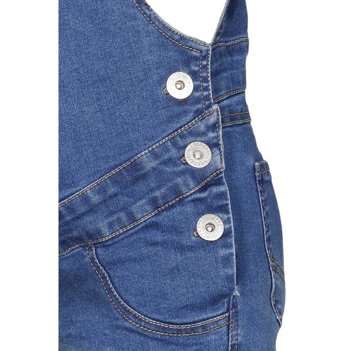 Overol Short Parche de Flores Mama Mia para Dama