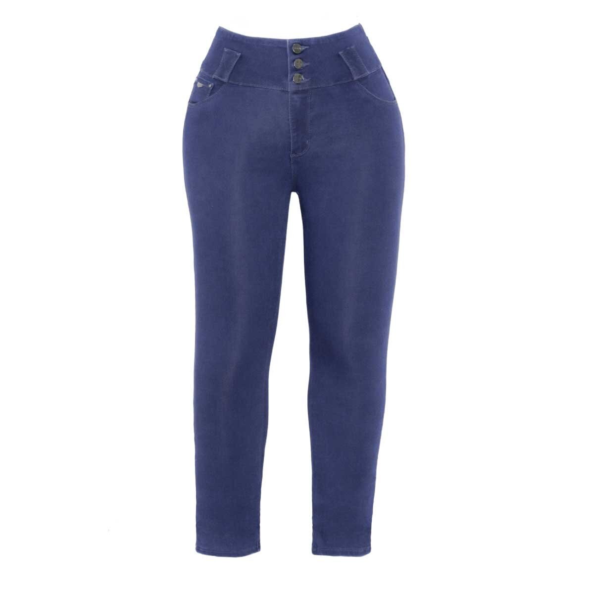 Jeans Pretina 2 Botones Ciclón Jeans Plus para Dama