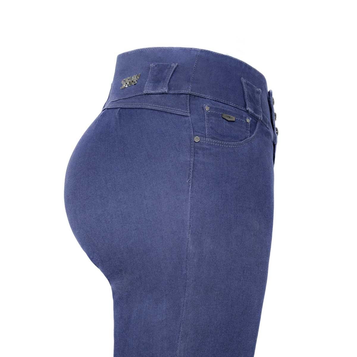 Jeans Pretina 2 Botones Ciclón Jeans Plus para Dama