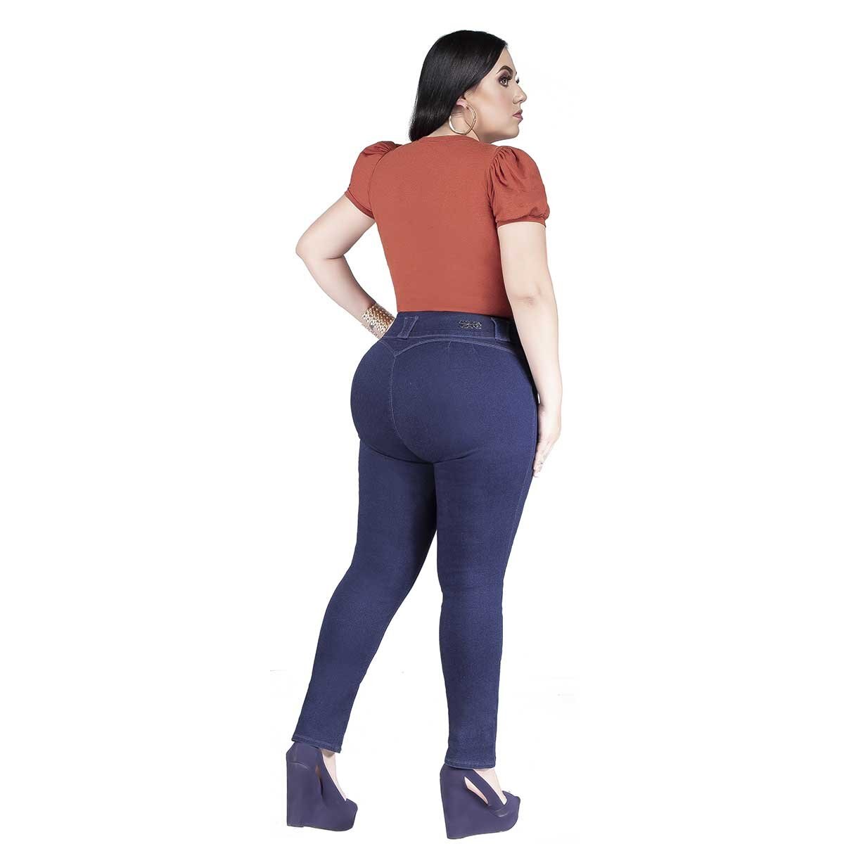 Jeans Pretina 2 Botones Ciclón Jeans Plus para Dama