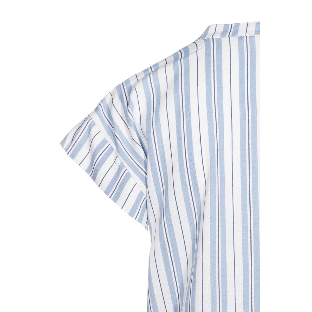 Blusa para Dama Cuello Mao Tipo Kimono Nine To Go