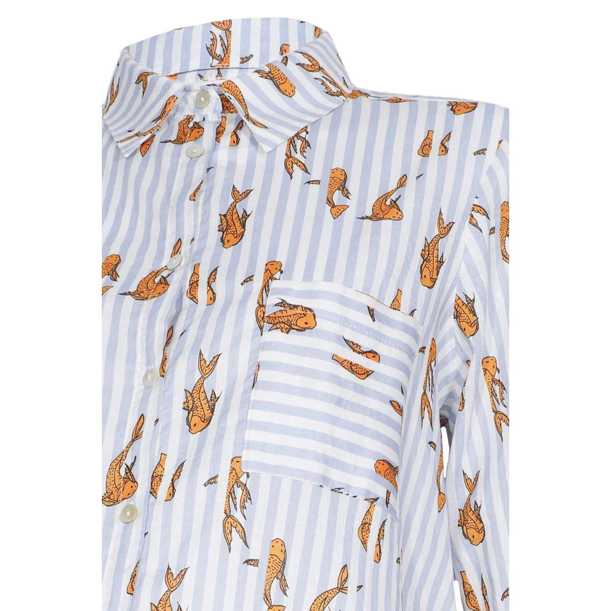 Blusa para Dama Camisera Cuello Sport Nine To Go