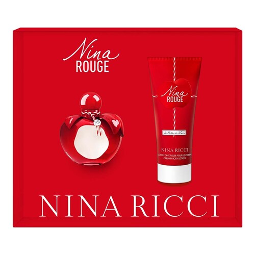 Estuche Fragancia para Dama Nina Ricci Nina Rouge Edt 80Ml + Body Lotion 100Ml Md20