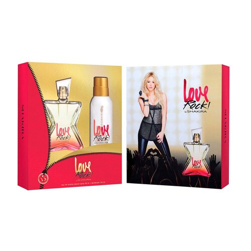 Estuche Fragancia para Dama Shakira Love Rock Edt 80Ml+Desodorante 150Ml