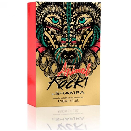 Fragancia para Mujer Shakira Animal Rock Edt 80Ml