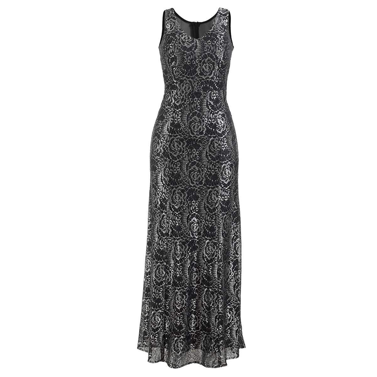 Vestido Largo de Fiesta con Estampado Prom 21 By Stella Queen