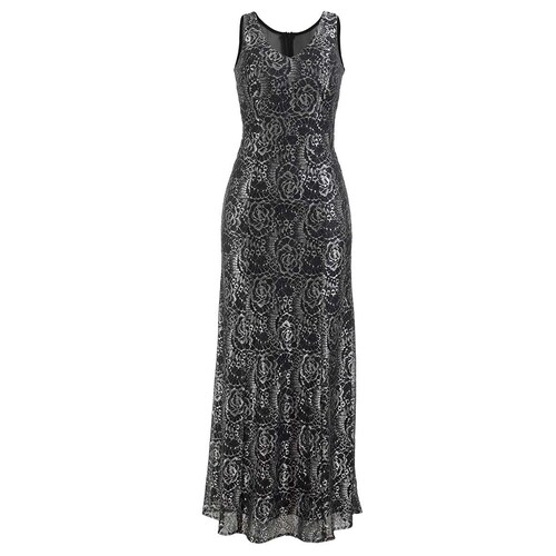 Vestido Largo de Fiesta con Estampado Prom 21 By Stella Queen