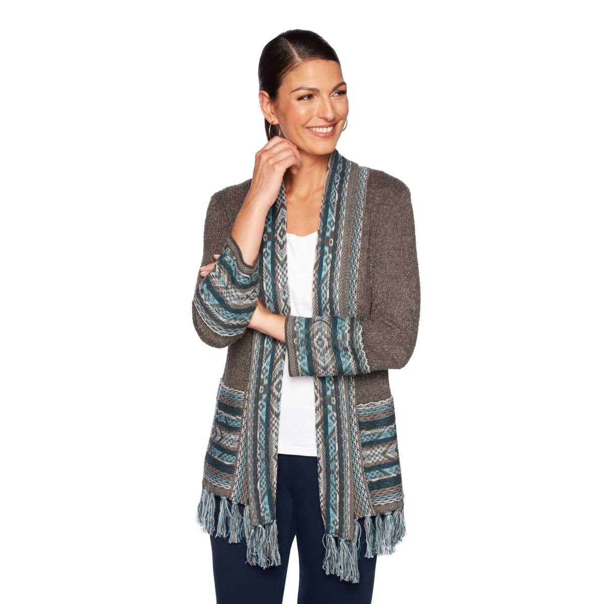 Cardigan Colores Ruby Rd Plus para Dama