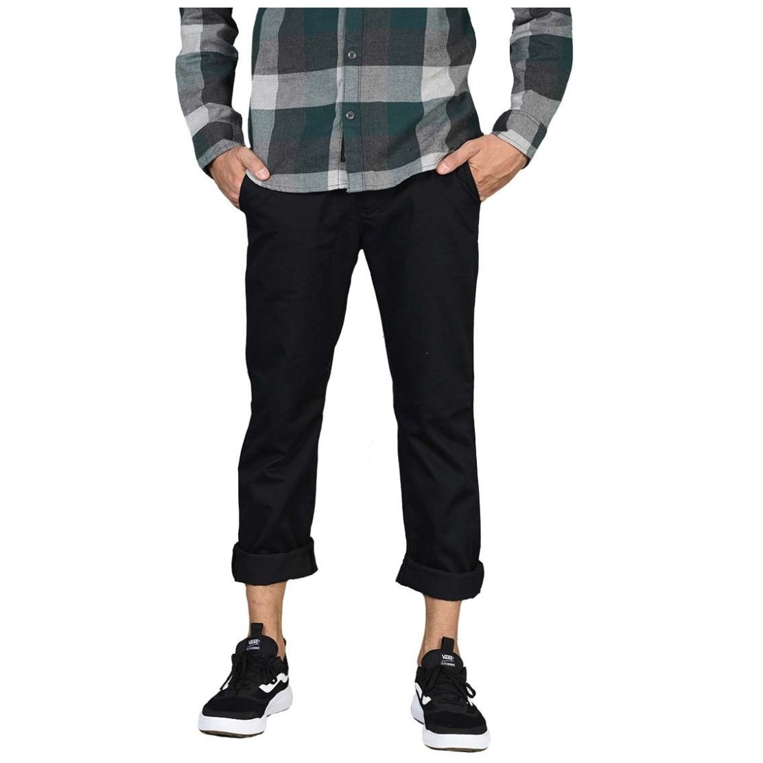 Pantalón Chino Negro Autentico Vans para Caballero