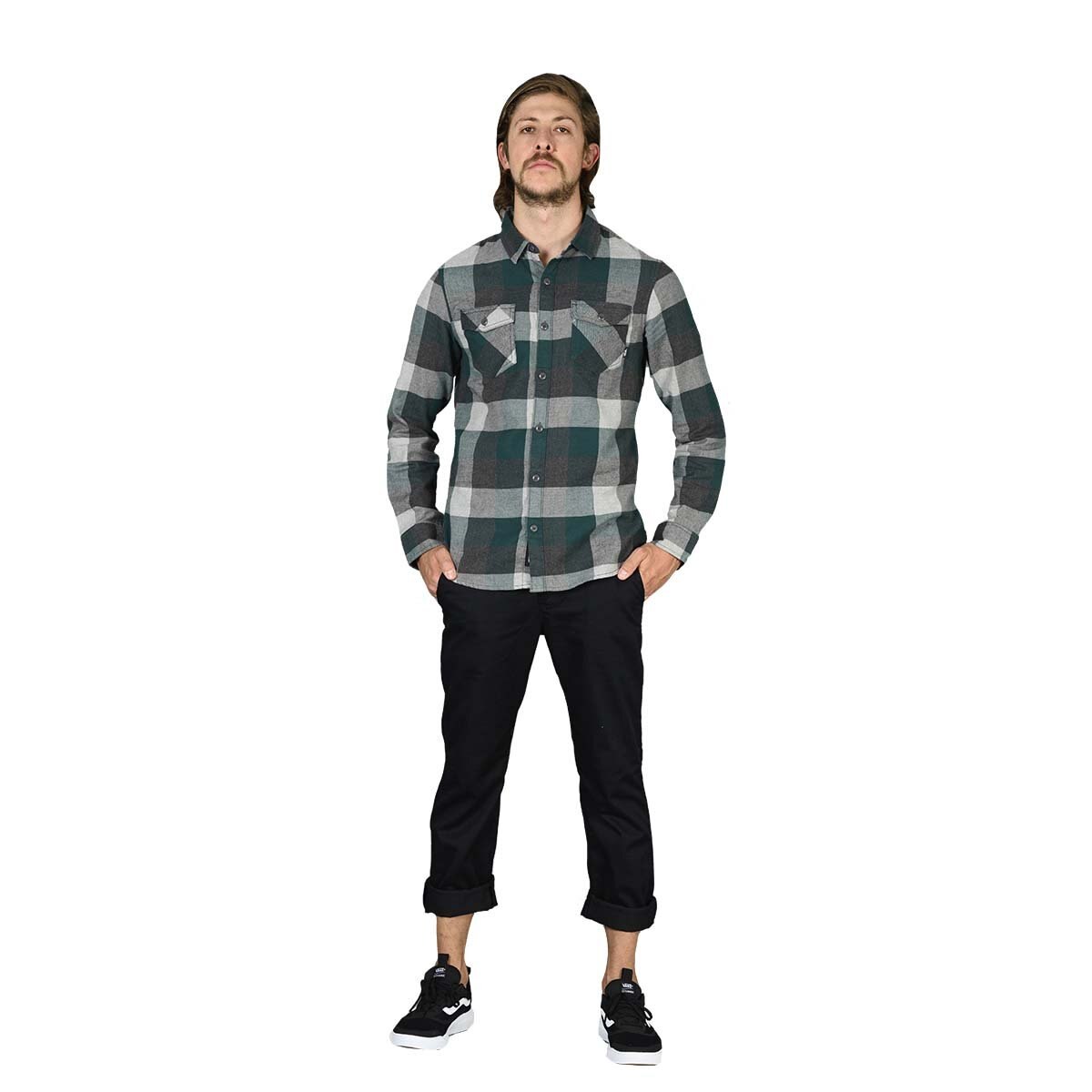 Pantalón Chino Negro Autentico Vans para Caballero