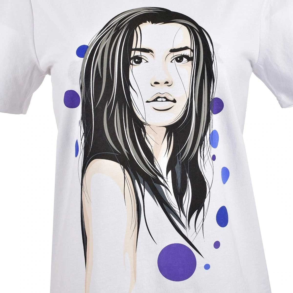 Playera para Dama Estampada Fukka Plus