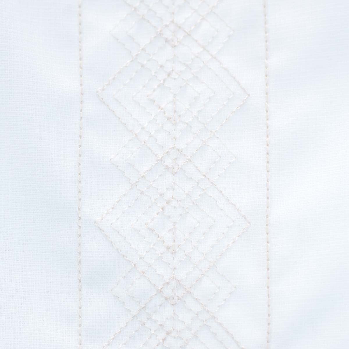Camisa Manga Larga Cuello Mao Blanco Axis para Caballero