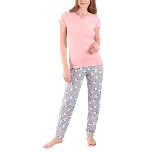 Pijama para Dama con Estampado de Borregos la Nuit