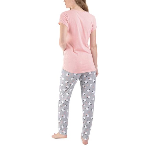 Pijama para Dama con Estampado de Borregos la Nuit