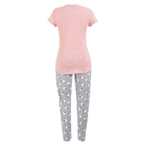 Pijama para Dama con Estampado de Borregos la Nuit