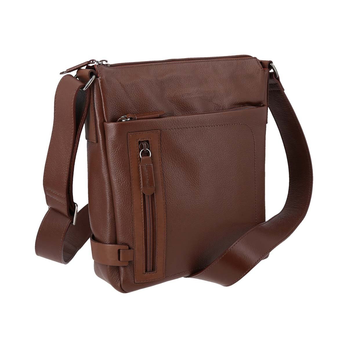 Bolso 100% de Piel Negro Massimi Lorenzo