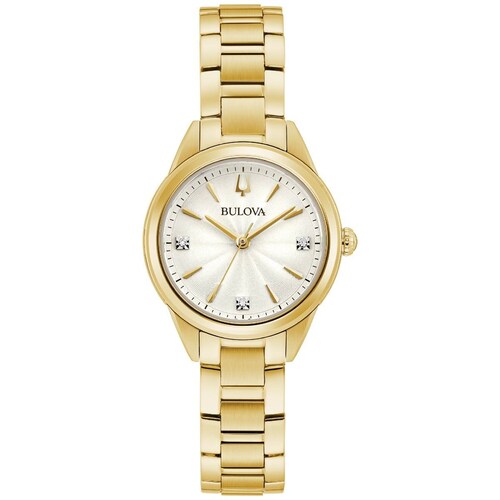 Reloj Bulova Dorado para Mujer