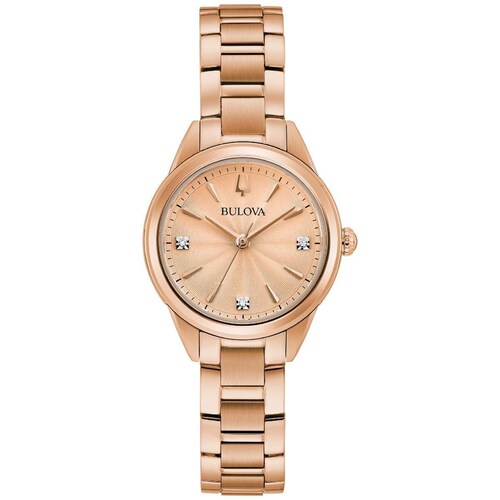 Reloj Bulova Rosa para Mujer