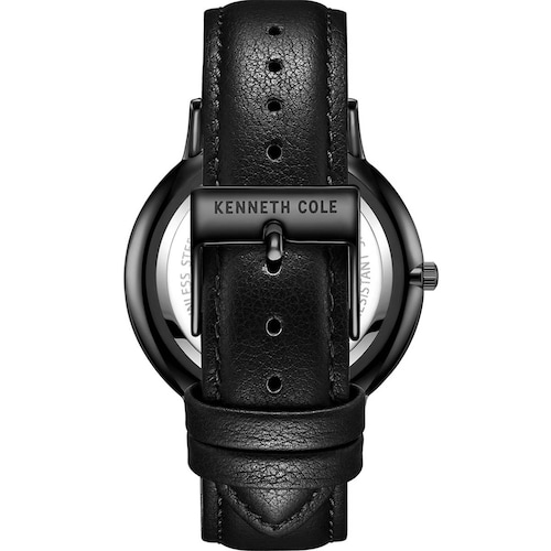 Reloj de Piel Negro Kenneth Cole New York para Caballero