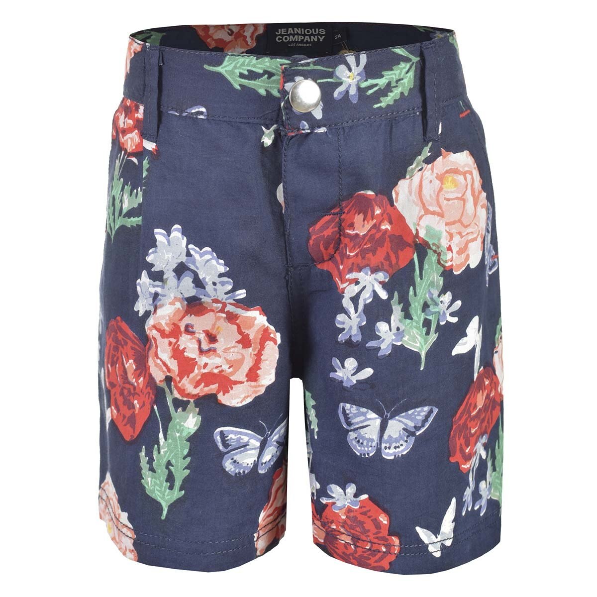 Short con Estampado de Flores Jeanious para Niña