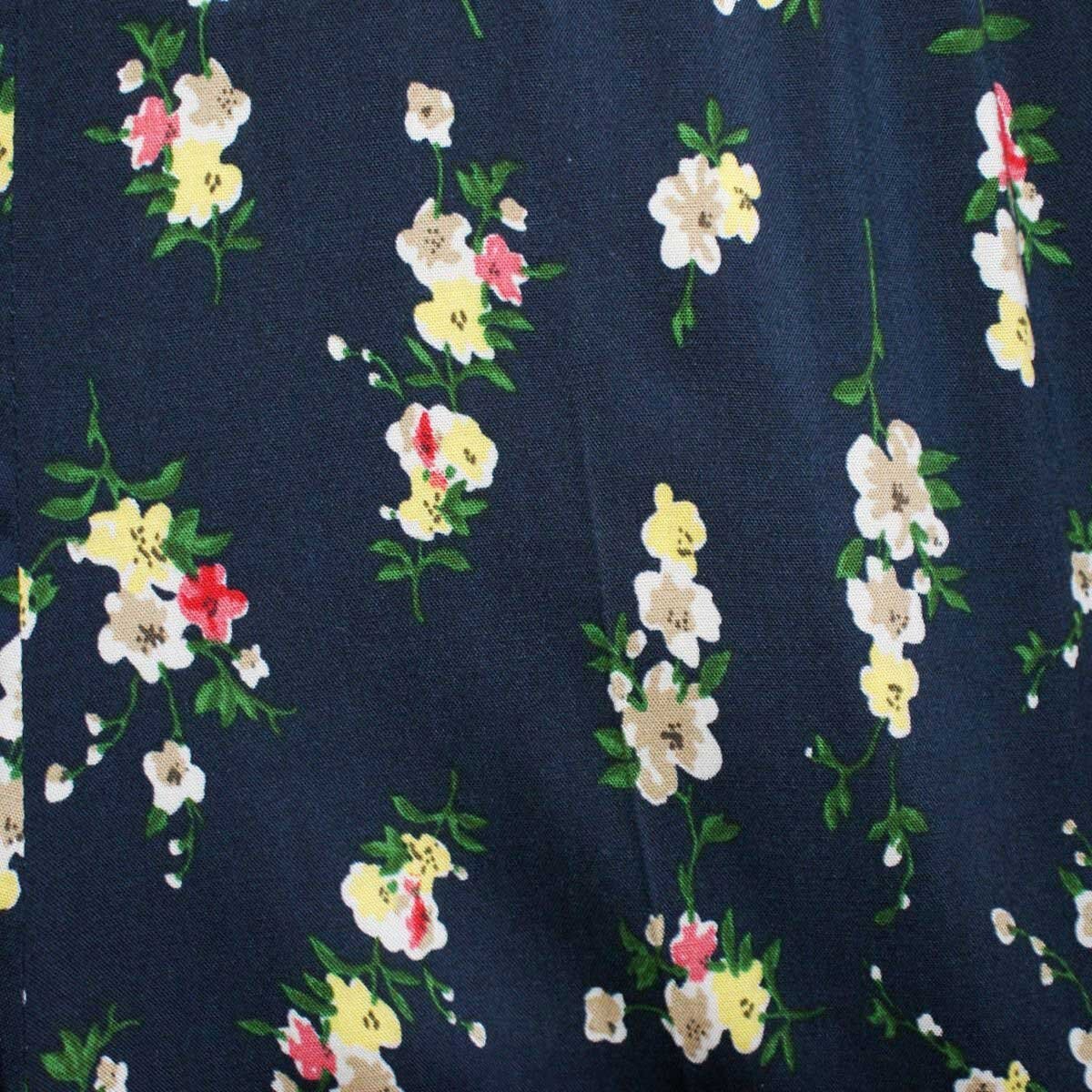 Pantalón Negro con Flores Connie Klein para Dama
