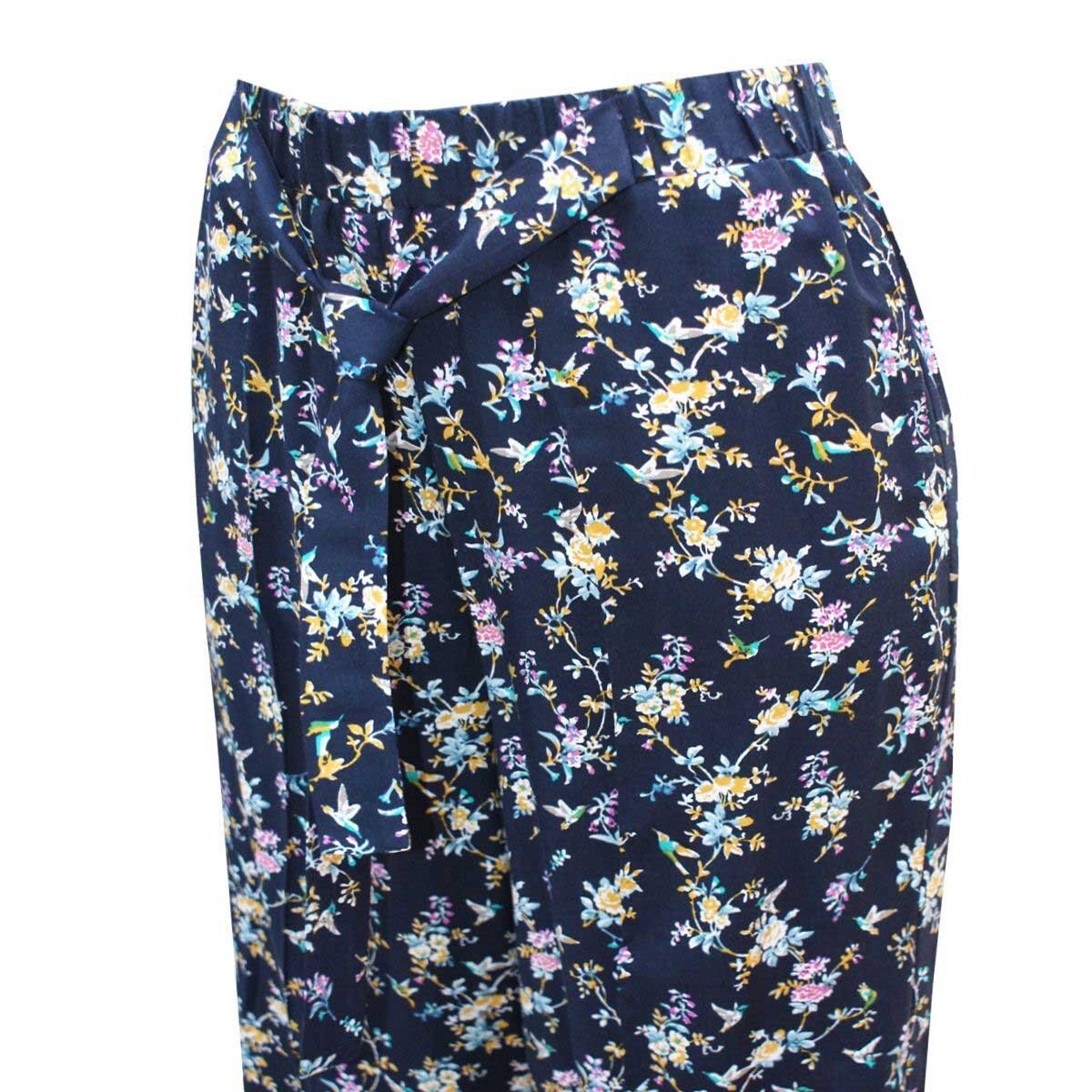 Pantalón Amplio de Flores Connie Klein para Dama