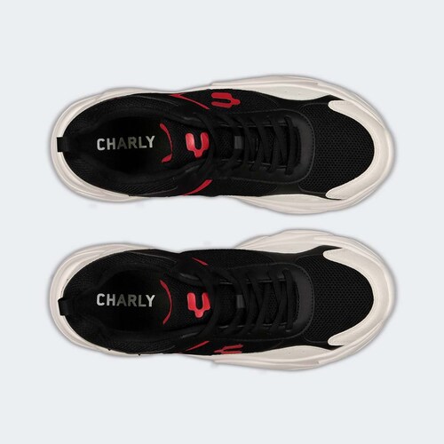 Tenis Chunky Negro Charly para Caballero