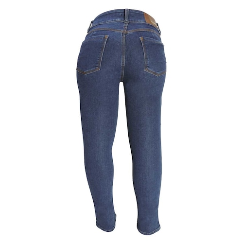 Jeans Pump B&aacute;sico Jeans Berona para Mujer