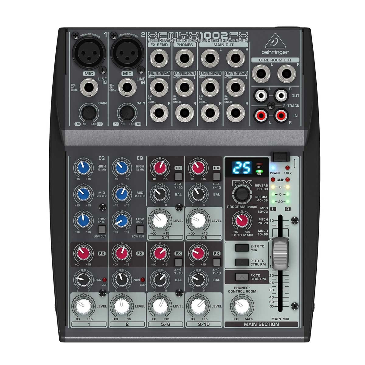 Mezcladora Mod. 1002Fx Behringer