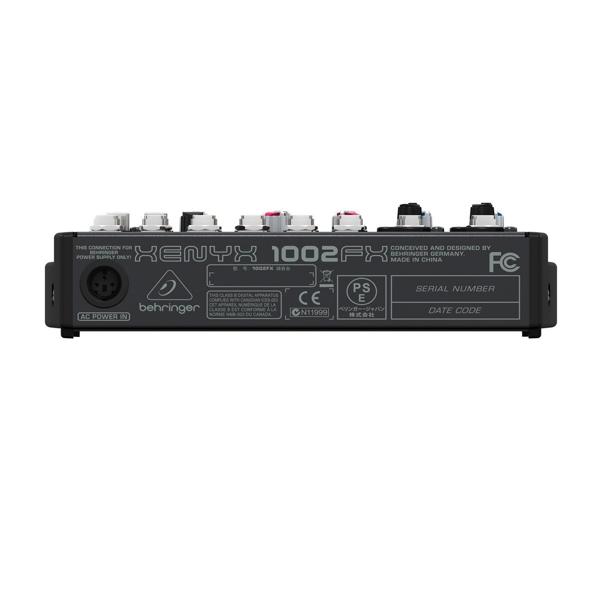 Mezcladora Mod. 1002Fx Behringer