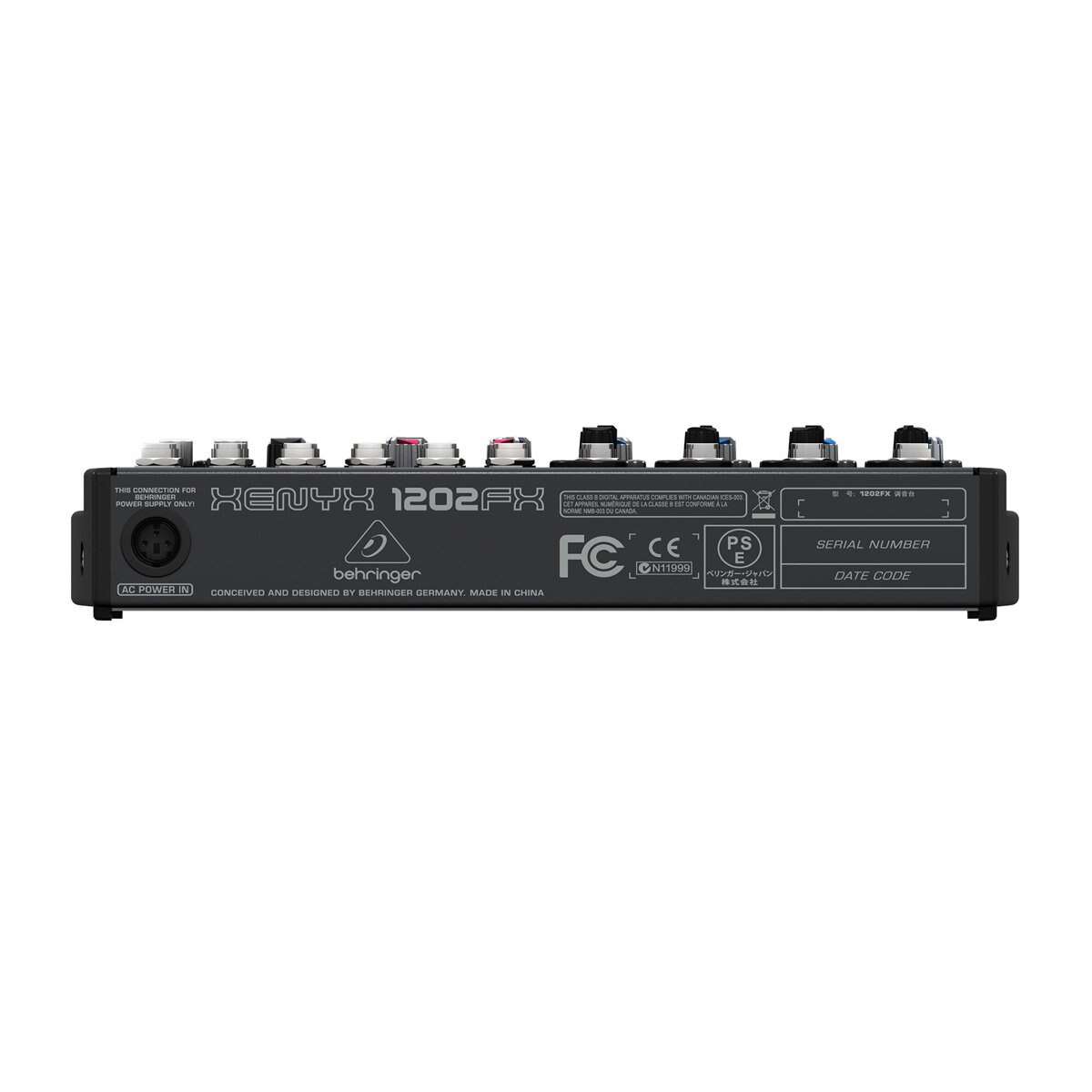Mezcladora Mod. 1202Fx Behringer