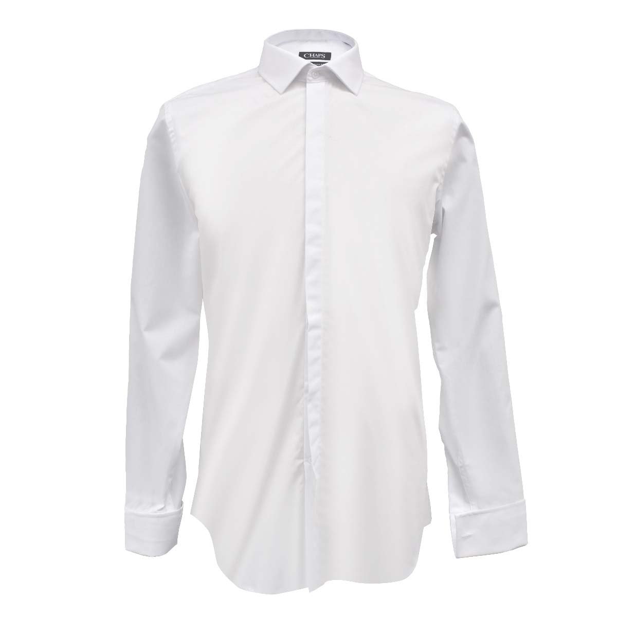 Camisa de Vestir Corte Ultra Slim Color Blanco Chaps para Caballero